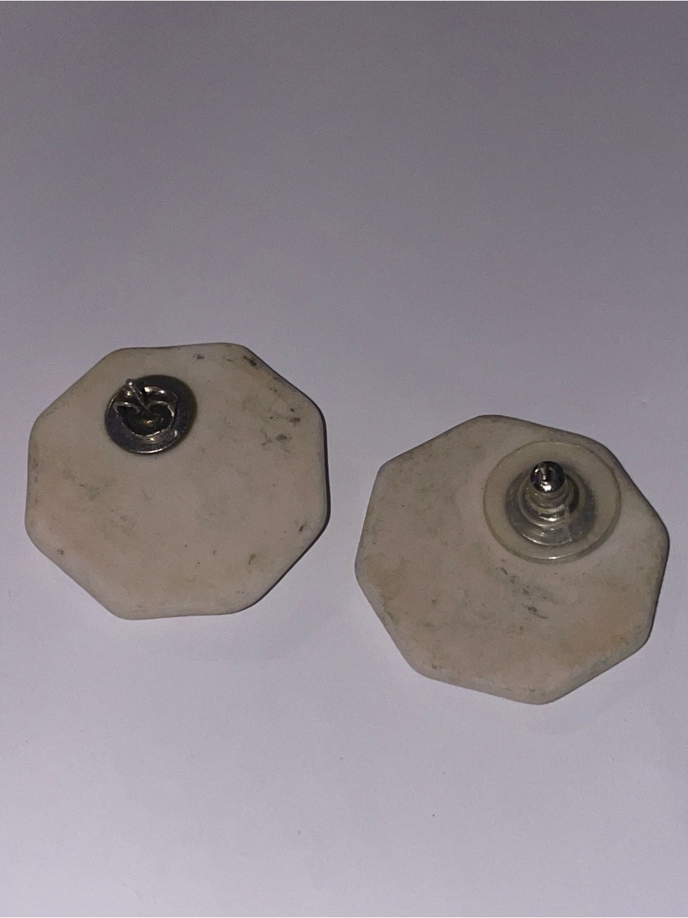 Octagonal Celtic Rabbit Earrings — RARE find - Picture 4 of 4